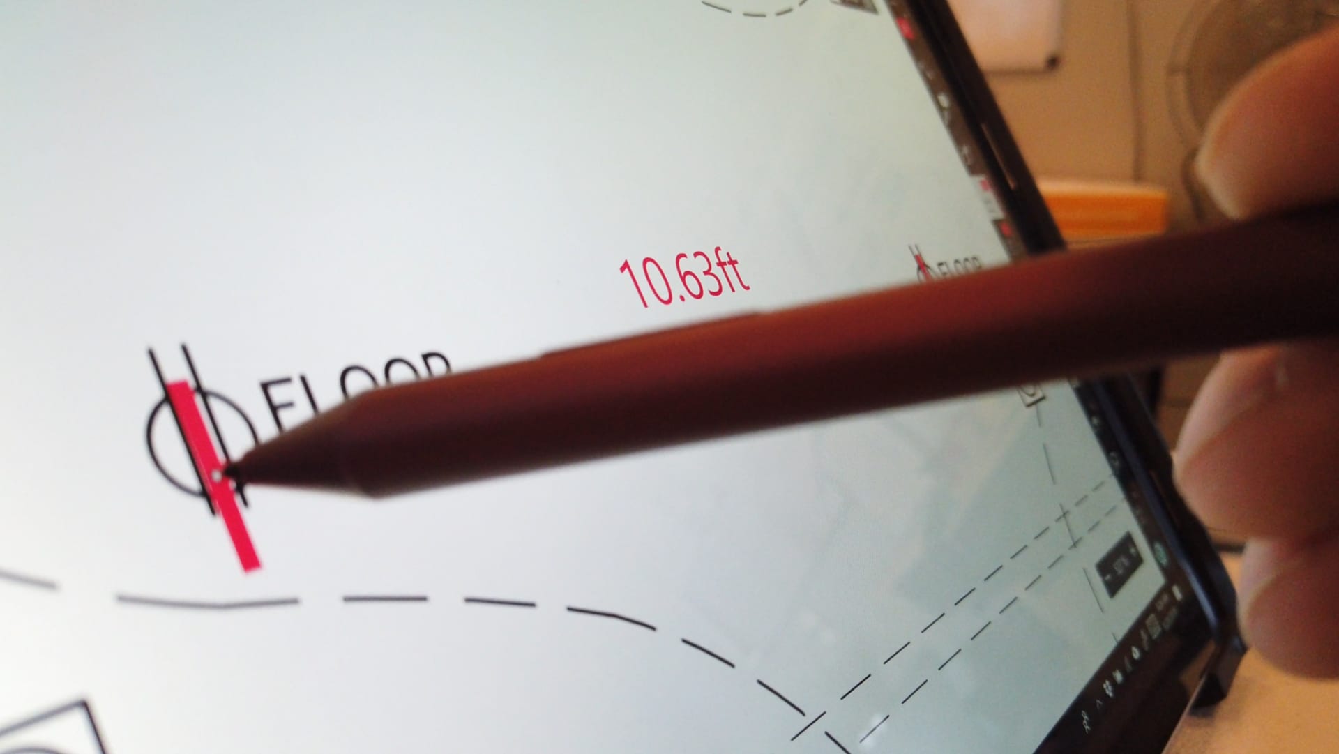 Construction blueprints and planning